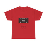 Customizable T‑Shirt