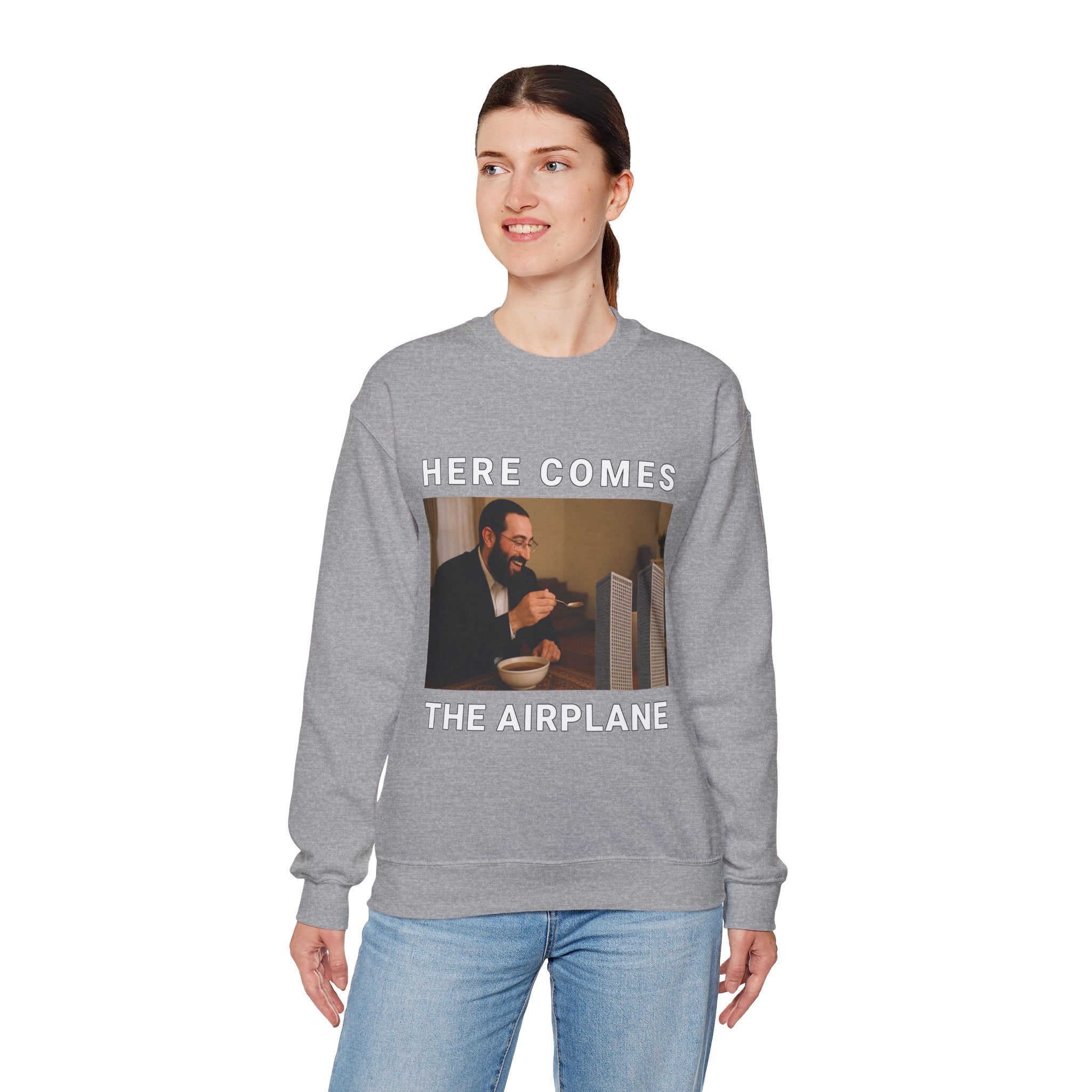 "Here Comes the Airplane" Sweatshirt