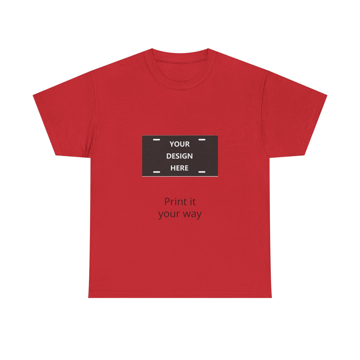 Customizable T‑Shirt