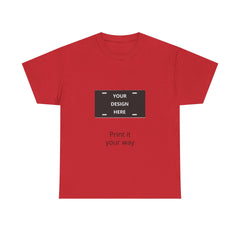 Customizable T‑Shirt