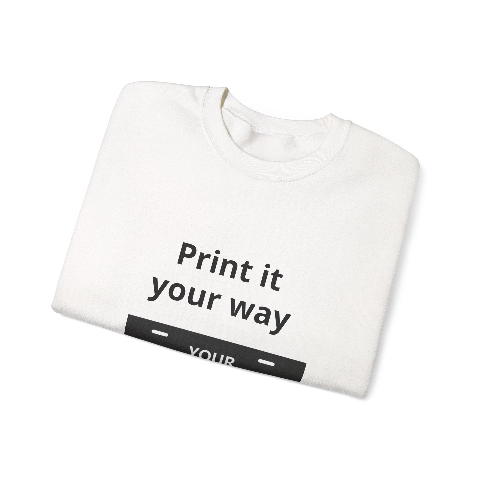 Customizable Sweatshirt