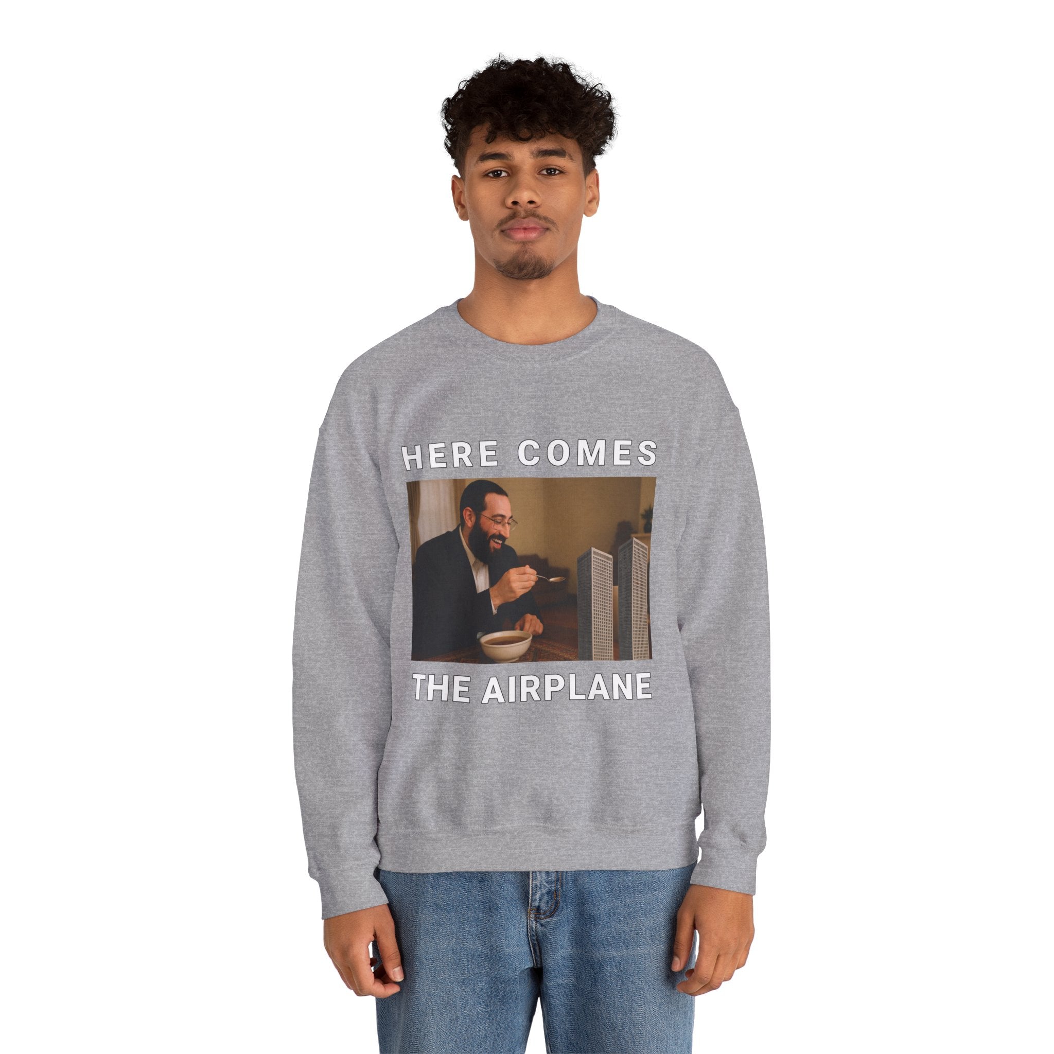 "Here Comes the Airplane" Sweatshirt